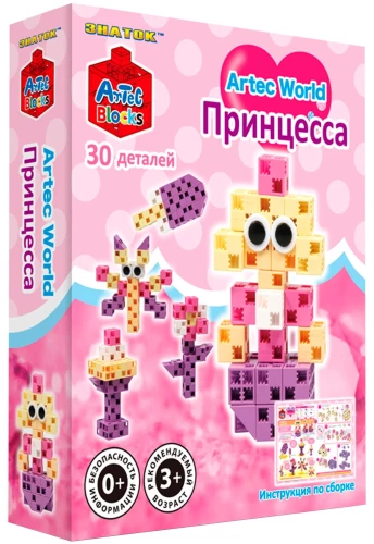 Конструктор ARTEC World - Принцесса, 30 деталей