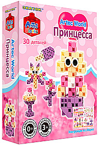 Konstruktors ARTEC World - Princeses, 30 detaļas