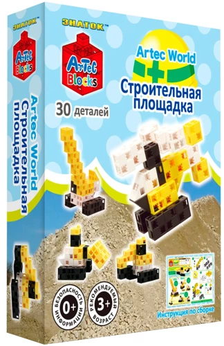 Конструктор ARTEC World - Строительная площадка, 30 деталей