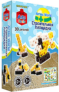 Konstruktors ARTEC World - Būvniecības laukums, 30 detaļas