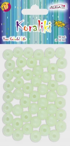 Gaismojošās pērlītes tumsā (10 mm)