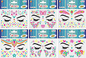 Светящиеся в темноте тату - Make up