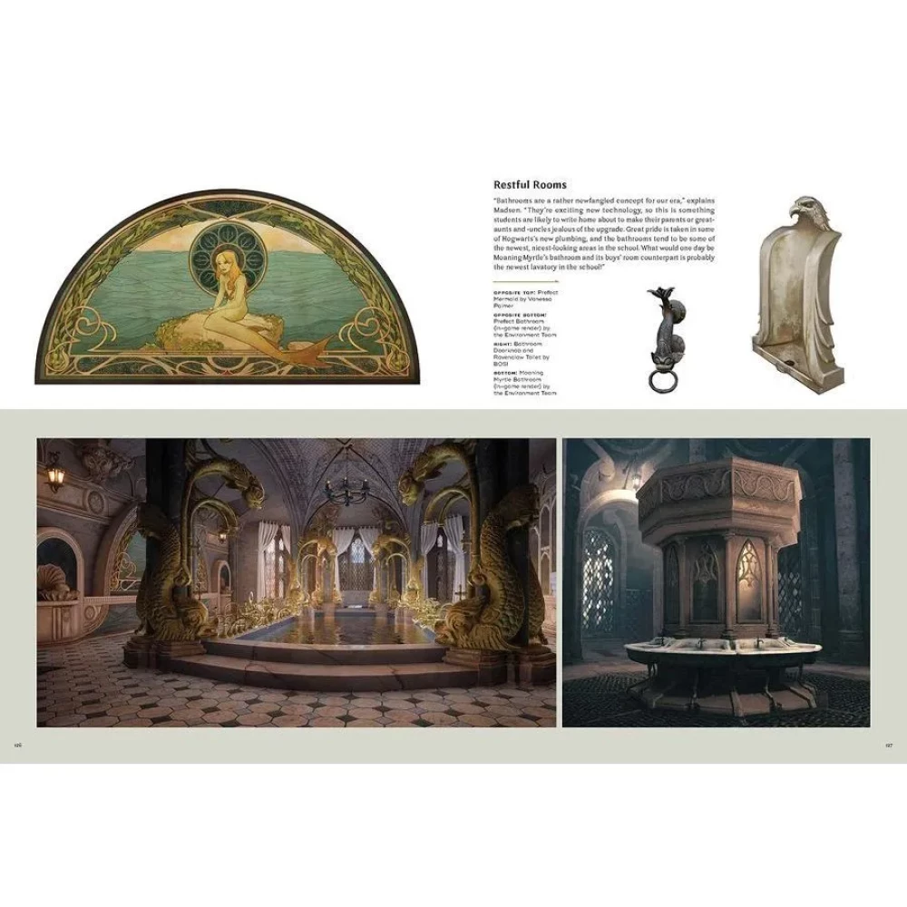 Māksla un Hogwarts Legacy veidošana