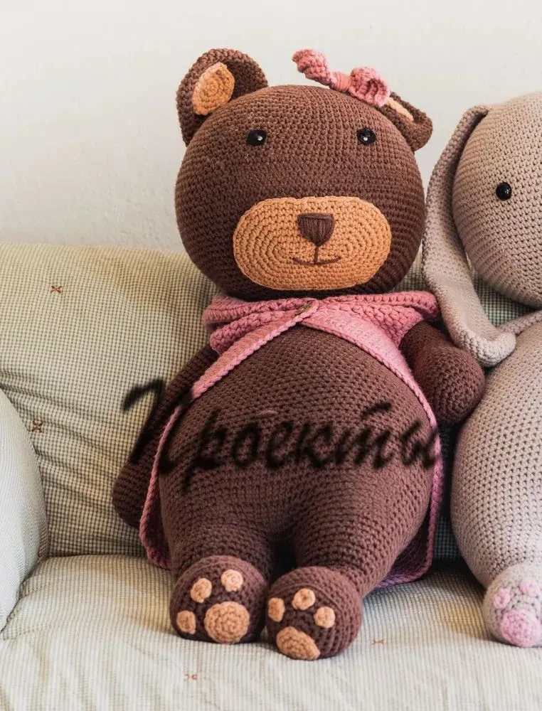 Alpaka-apskāviens un citi milzīgie amigurumi. 14 adītu rotaļlietu XXL izmērā