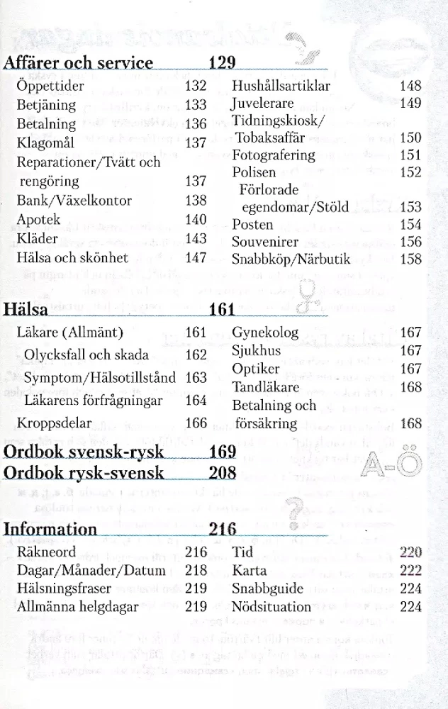Krievu sarunvaloda un vārdnīca zviedru valodā runājošajiem