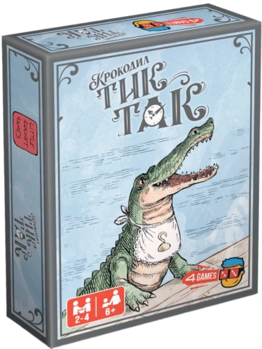 Galda kāršu spēle - Krokodils Tik-Tak
