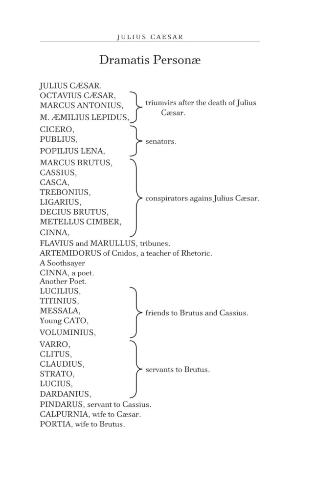 Tragedijas: Karalis Līrs; Othello; Jūlijs Cēzars