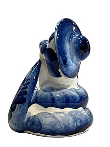 Porcelāna statuete - Čūska - Cepure (10x9)