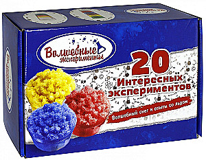 Liels komplekts - Burvīgais sniegs un 20 eksperimenti ar ledu