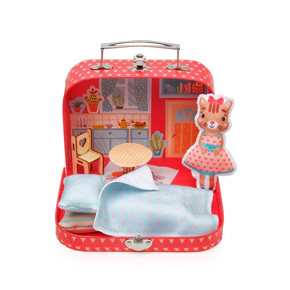 Игровой набор для детского творчества - Мой уютный домик. Кошечка