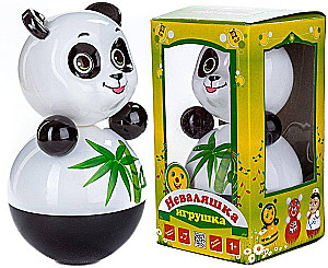 Rotaļlieta-nenovēršamā - Panda, 22.5 cm