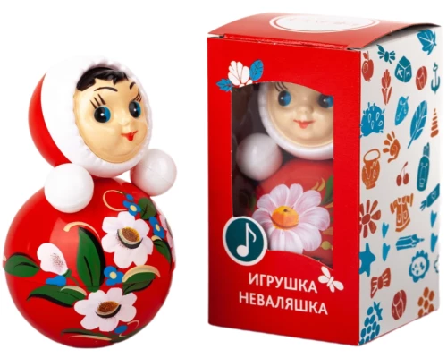 Rotaļlieta-nevaljaška - Krāsota lelle, 10 cm