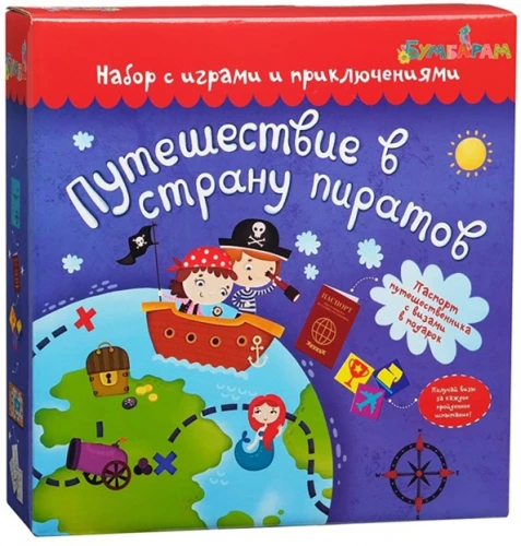 Spēļu un izklaides komplekts - Ceļojums uz pirātu zemi
