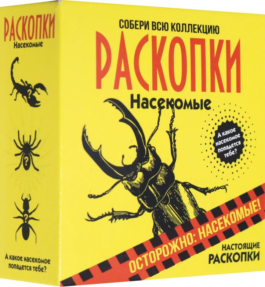 Izrakumu komplekts - Kukaiņi