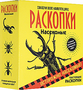 Izrakumu komplekts - Kukaiņi