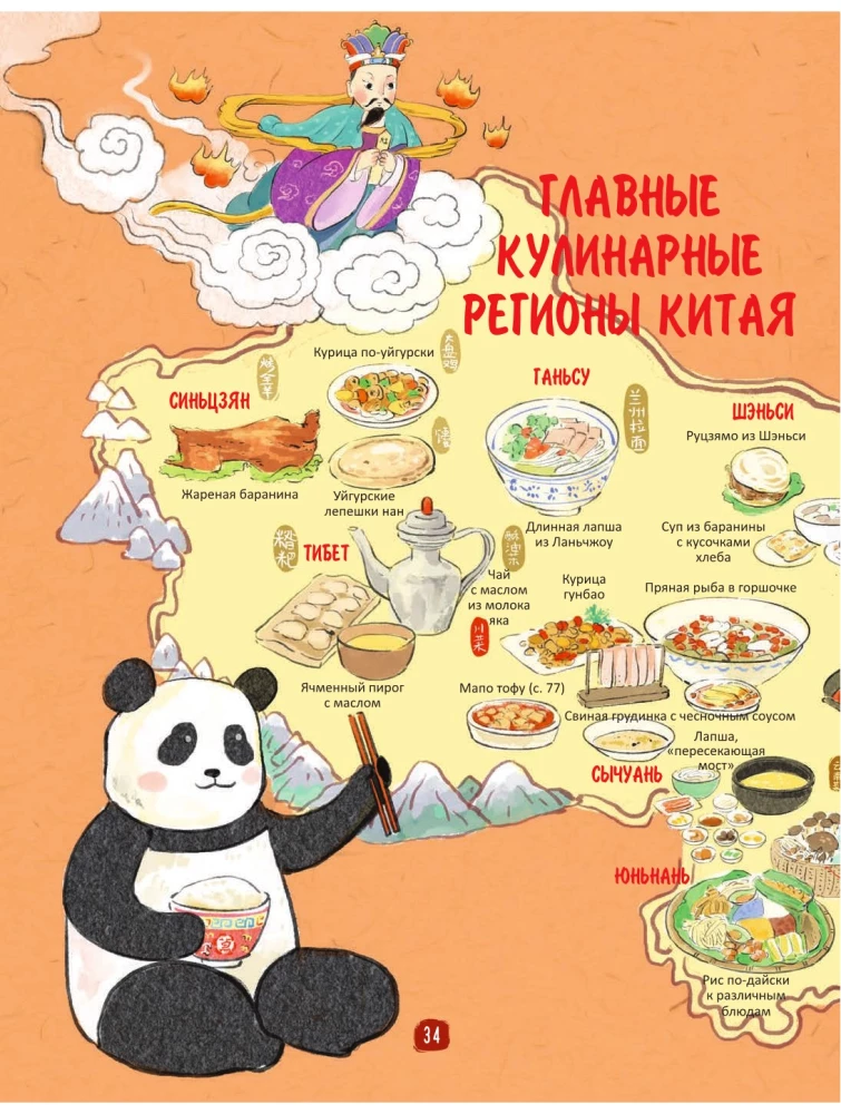 Ķīniešu virtuve ilustrācijās
