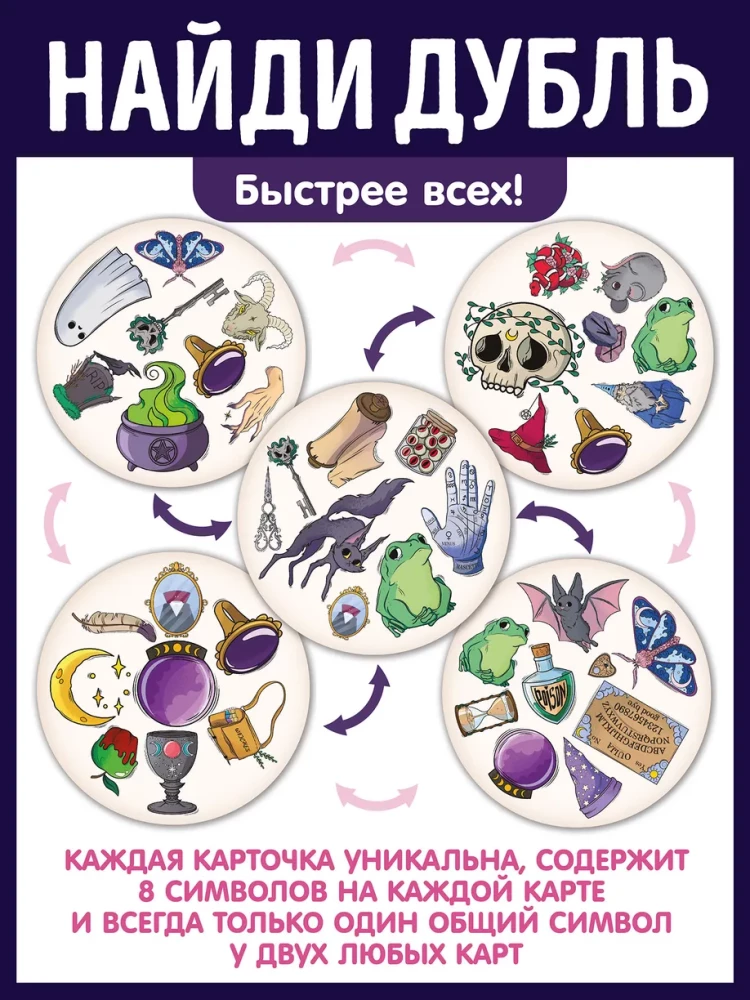 Настольная игра - Дубль. Магия и Колдовство