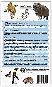 Didaktiskās kartītes - Arktikas un Antarktikas dzīvnieki