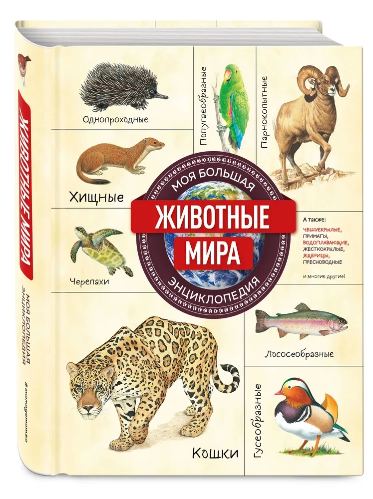 Dzīvnieki pasaulē. Mana liela enciklopēdija