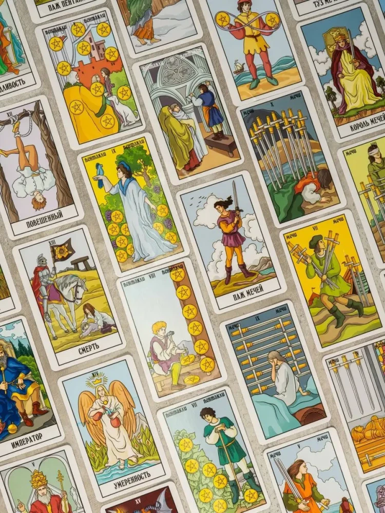 Tarot Vaitas 1910. gadā (78 kārtis)
