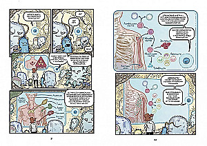 Vīrusi un mikrobi. Zinātniskais komikss