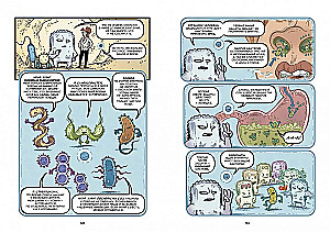Vīrusi un mikrobi. Zinātniskais komikss