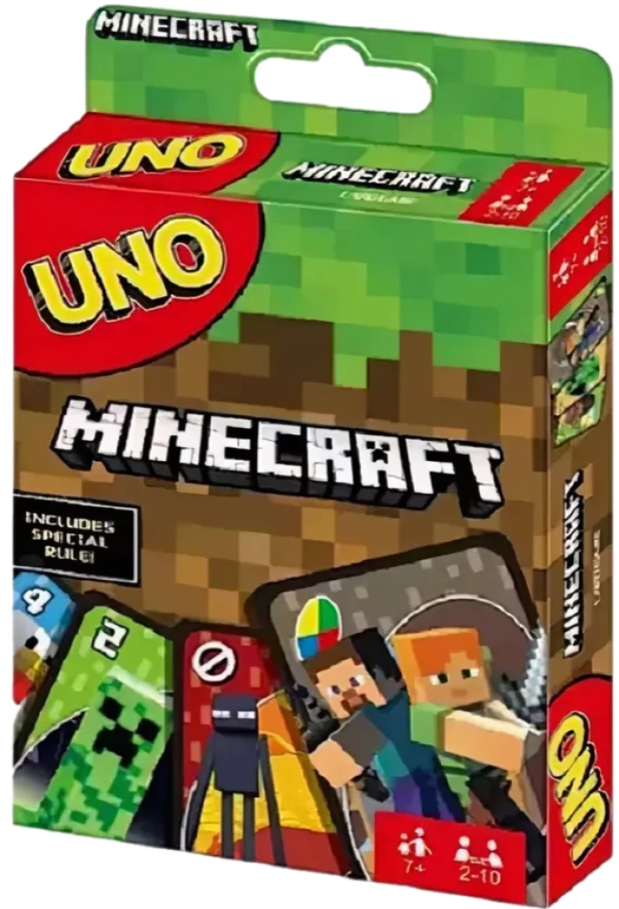Galda spēle - UNO Minecraft