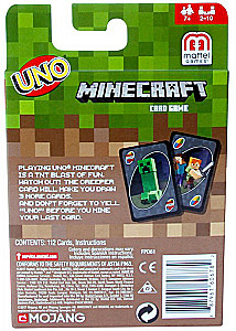 Galda spēle - UNO Minecraft