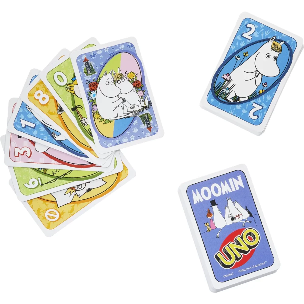 Настольная карточная игра - UNO. Муми-тролль