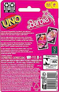 Galda kāršu spēle - UNO. Barbe