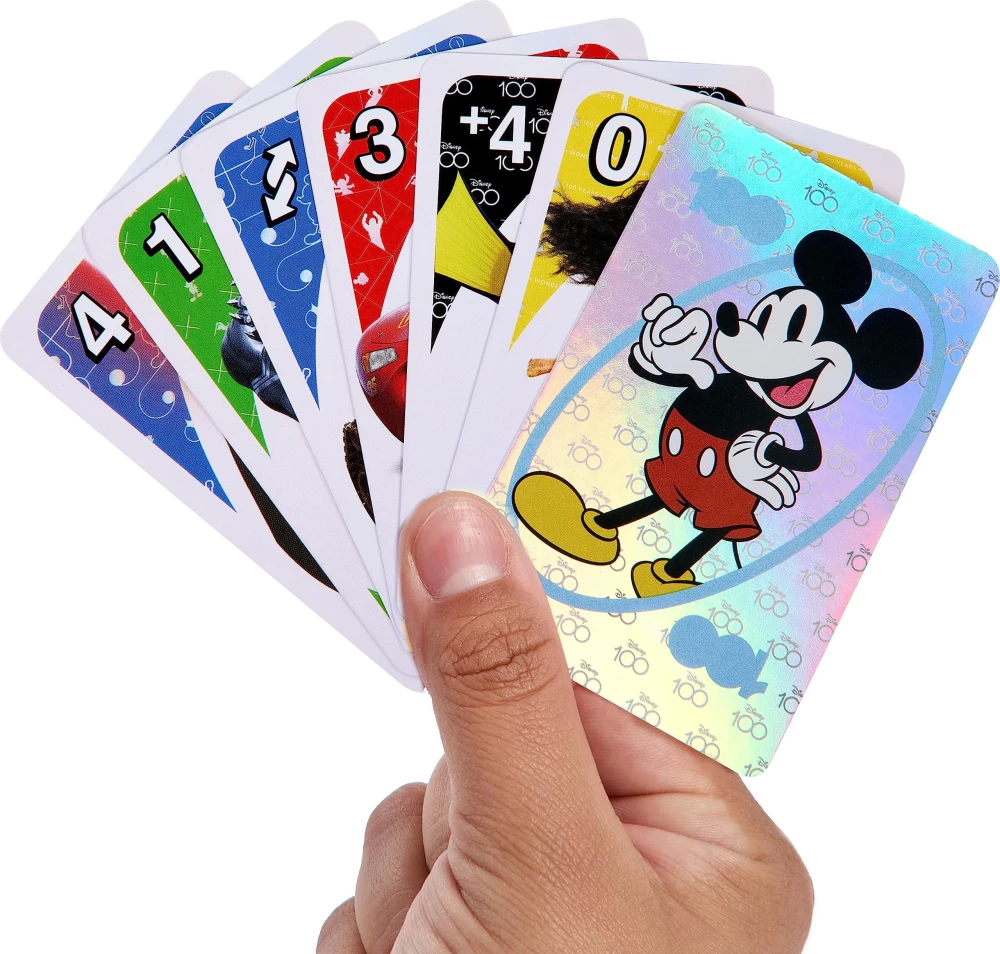 Galda kāršu spēle - UNO Disney (100 kārtis)