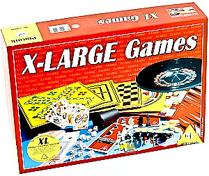 200 galda spēļu komplekts X-Large Games + šahs un rulete