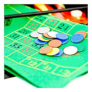 200 galda spēļu komplekts X-Large Games + šahs un rulete