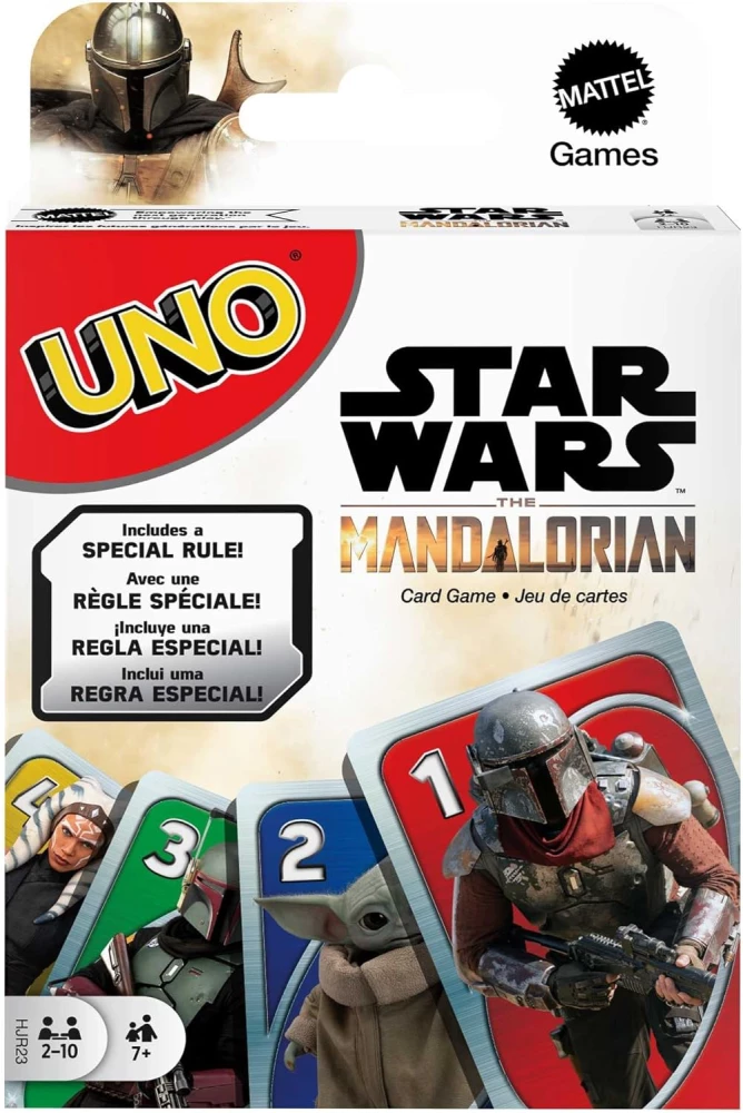 Galda kāršu spēle - UNO. Zvaigžņu kari. Mandalorietis