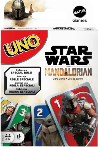 Galda kāršu spēle - UNO. Zvaigžņu kari. Mandalorietis