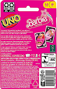 Galda kāršu spēle - UNO. Barbi