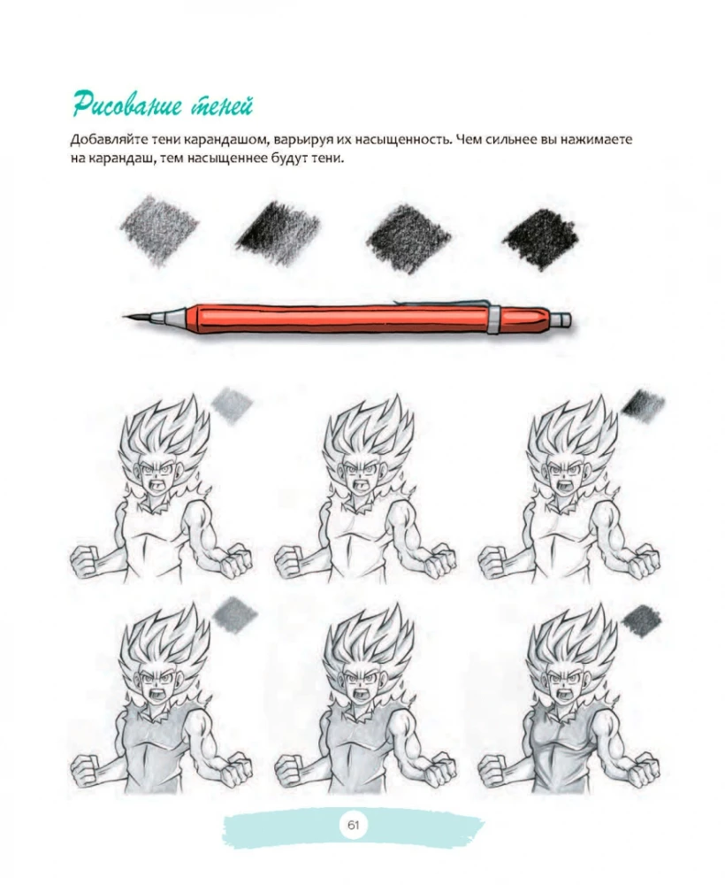 Šonens-manga: galvenās tehnikas