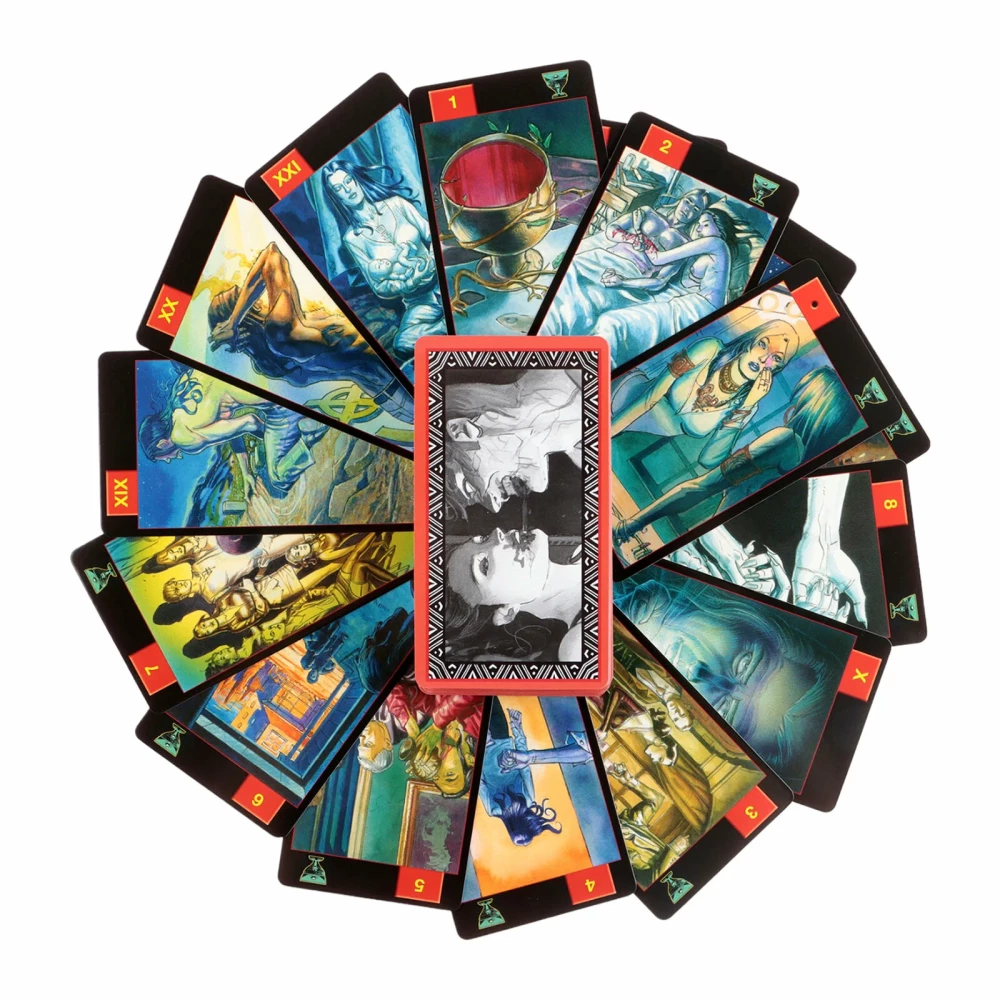 Gotiskā Vampīru Tarot (78 kārtis)