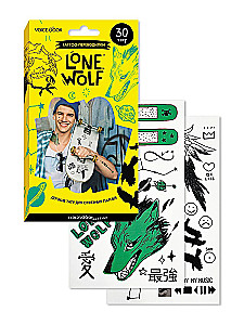 Тату-переводилки - Lone Wolf / Одинокий волк