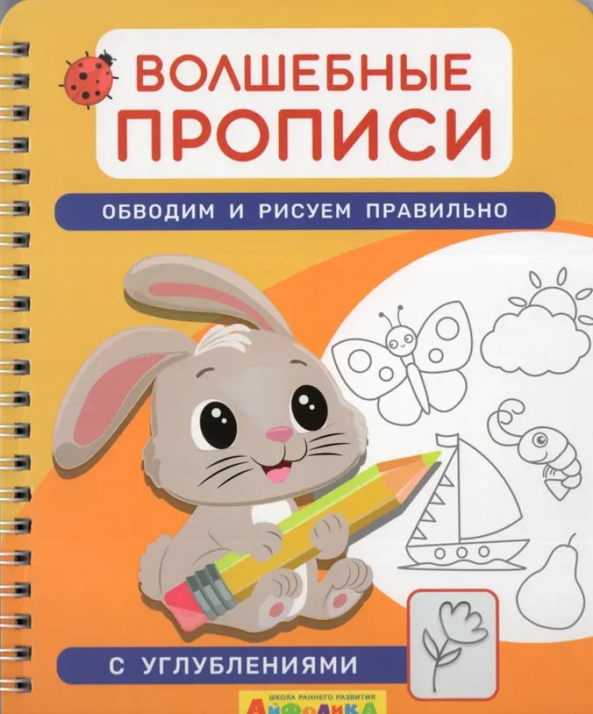 Burvju rakstīšanas grāmatas. Mēs zīmējam un rakstām pareizi
