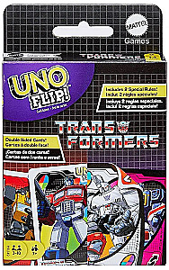 Настольная карточная игра - UNO Flip! Transformers