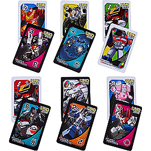 Настольная карточная игра - UNO Flip! Transformers