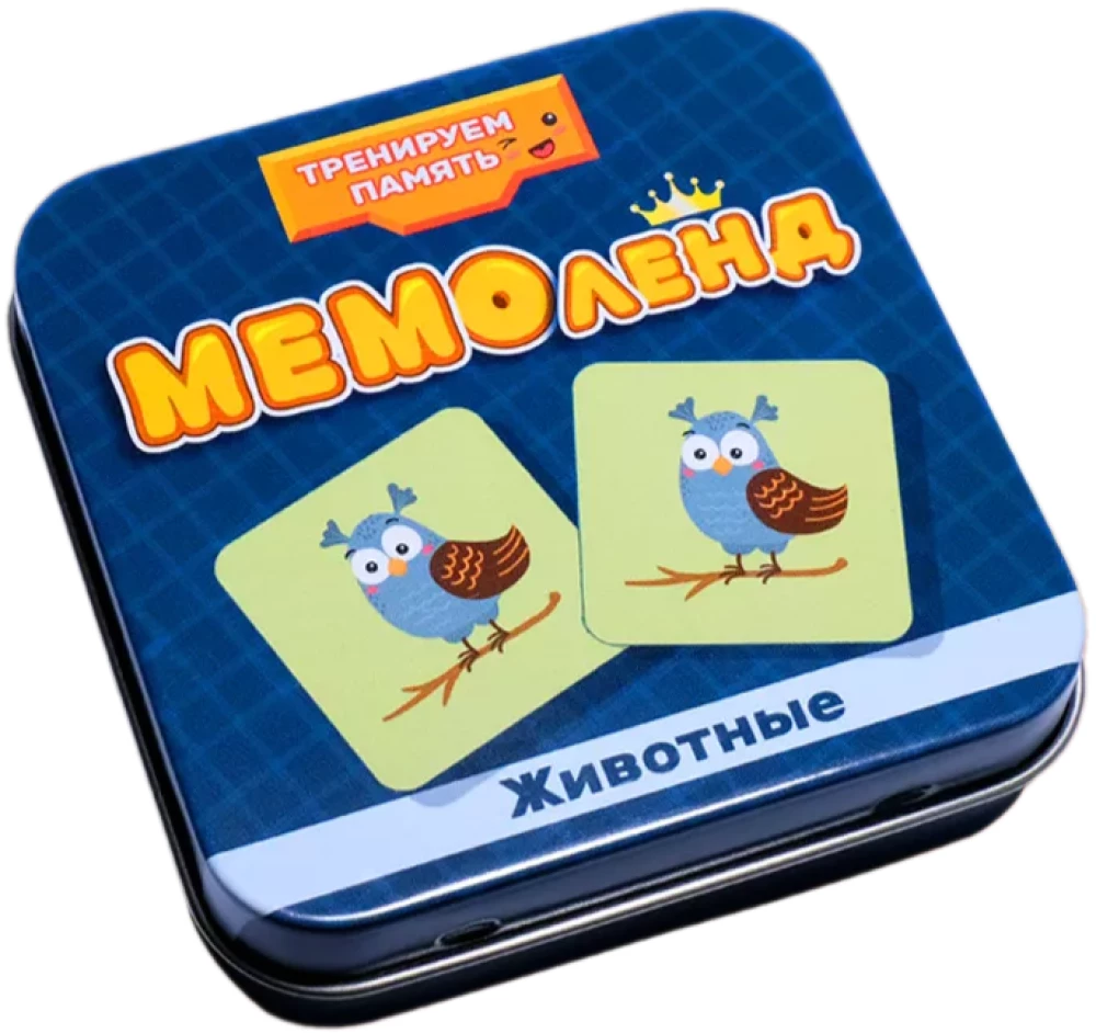Детская развлекательная игра - Мемоленд. Животные