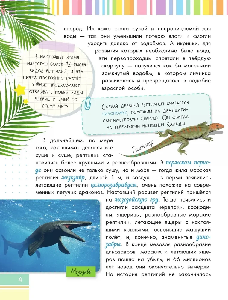 Змеи, ящерицы, черепахи