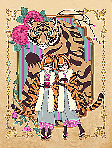 Vintāža Japāna. Pasakaini retro-illustrācijas no Mari Katogi