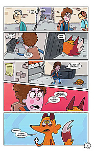Pētera un Vilka piedzīvojumi. Komikss. Pazudušās atmiņas lieta