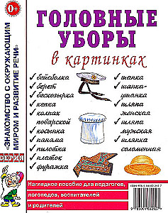 Galvas segumi gleznās. Redzams mācību līdzeklis pedagogiem, logopēdiem, audzinātājiem