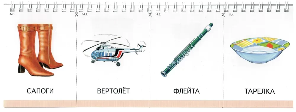Attēli uz atsperes. Izdevums 3. Cilvēka pasaule. Didaktiskais materiāls loģiskās domāšanas un saistītās runas attīstībai bērniem