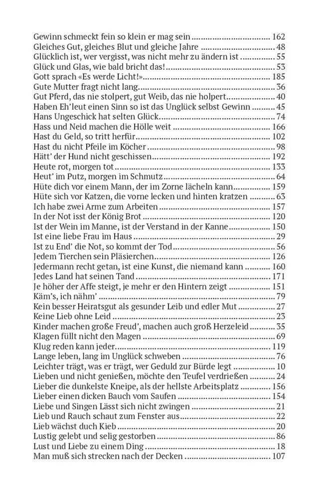 Немецкие пословицы / Deutsche Sprichwörter