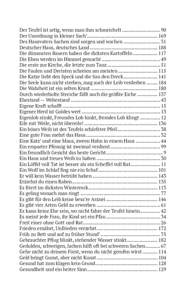 Немецкие пословицы / Deutsche Sprichwörter